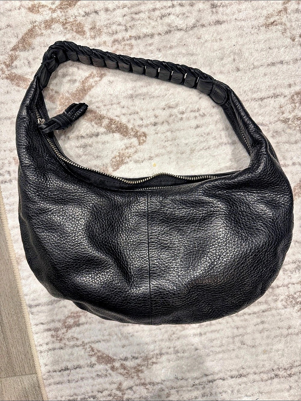 Banana Republic Black Leather Shoulder Bag